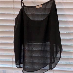 Asymmetrical tank top